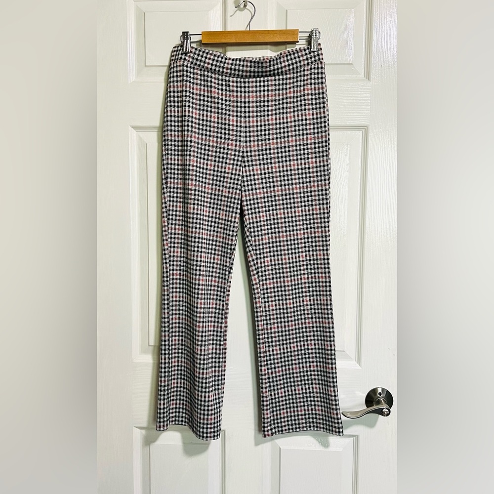 💥NWT H&M flare houndstooth leggings